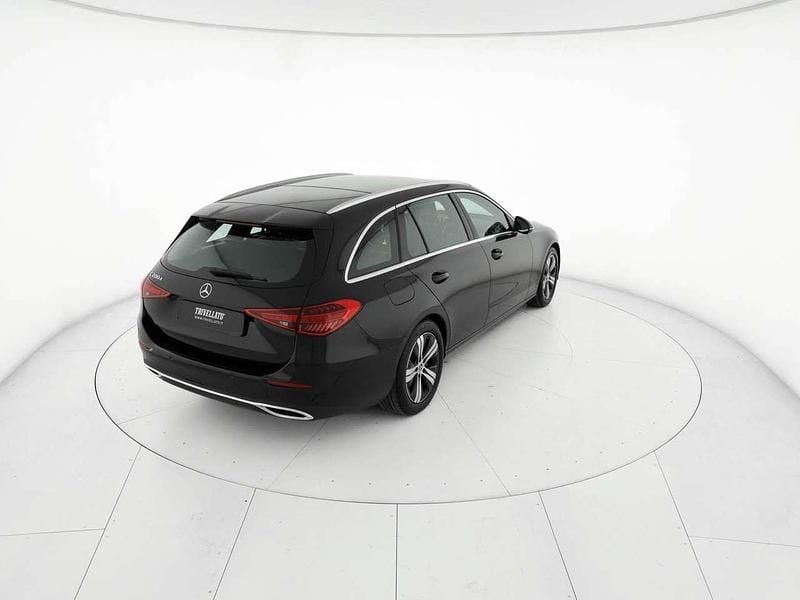 Usata Mercedes C200 Advanced 163 CV (119 kW) 2024 Nero Station wagon