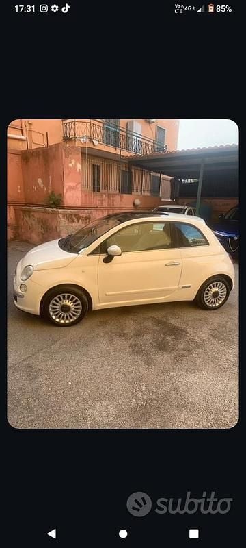 Brugt Fiat 500 69 HK (50 kW) 2014 Hvid Hatchback