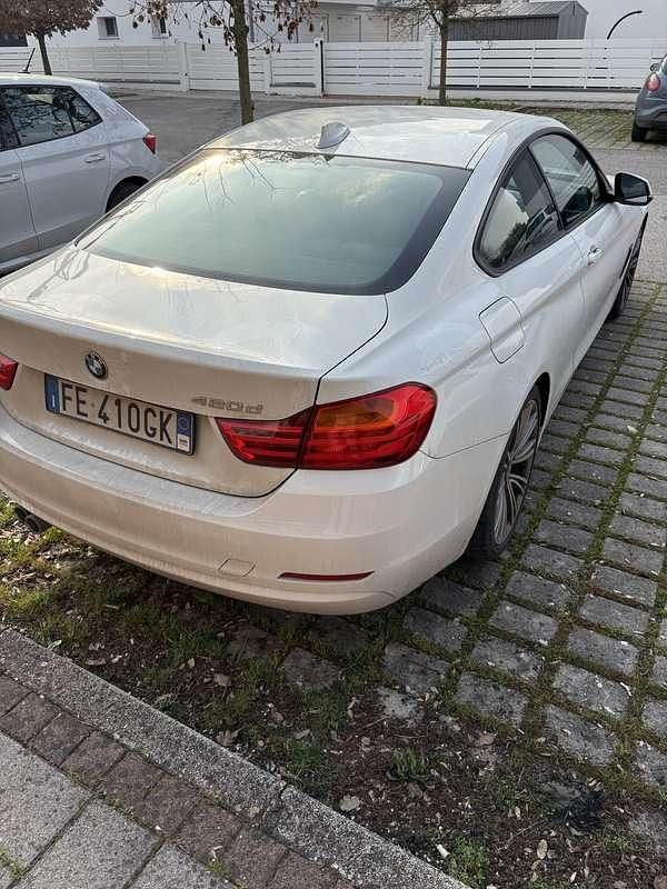 Usata BMW 420 Sport Line 190 CV (139 kW) 2016 Bianco Coupé