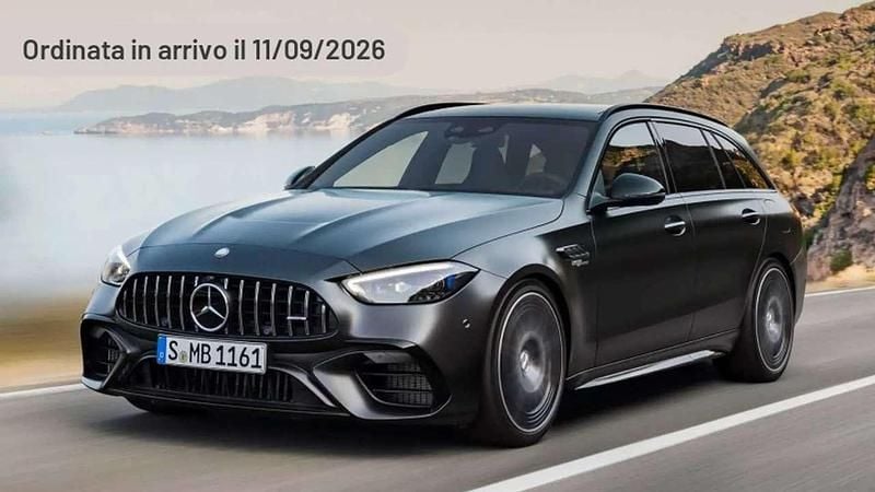 Nuova Mercedes C63S AMG Premium 680 CV (500 kW) 2026 Argento Station wagon