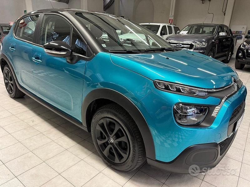 Usata Citroën C3 Feel 83 CV (61 kW) 2022 Blu Utilitaria