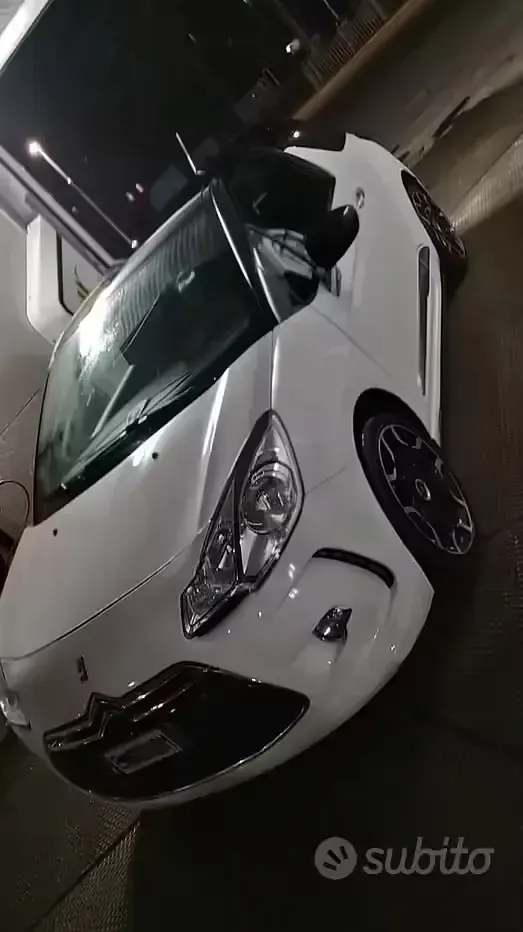 Usata DS Automobiles DS3 Chic 95 CV (69 kW) 2012 Bianco