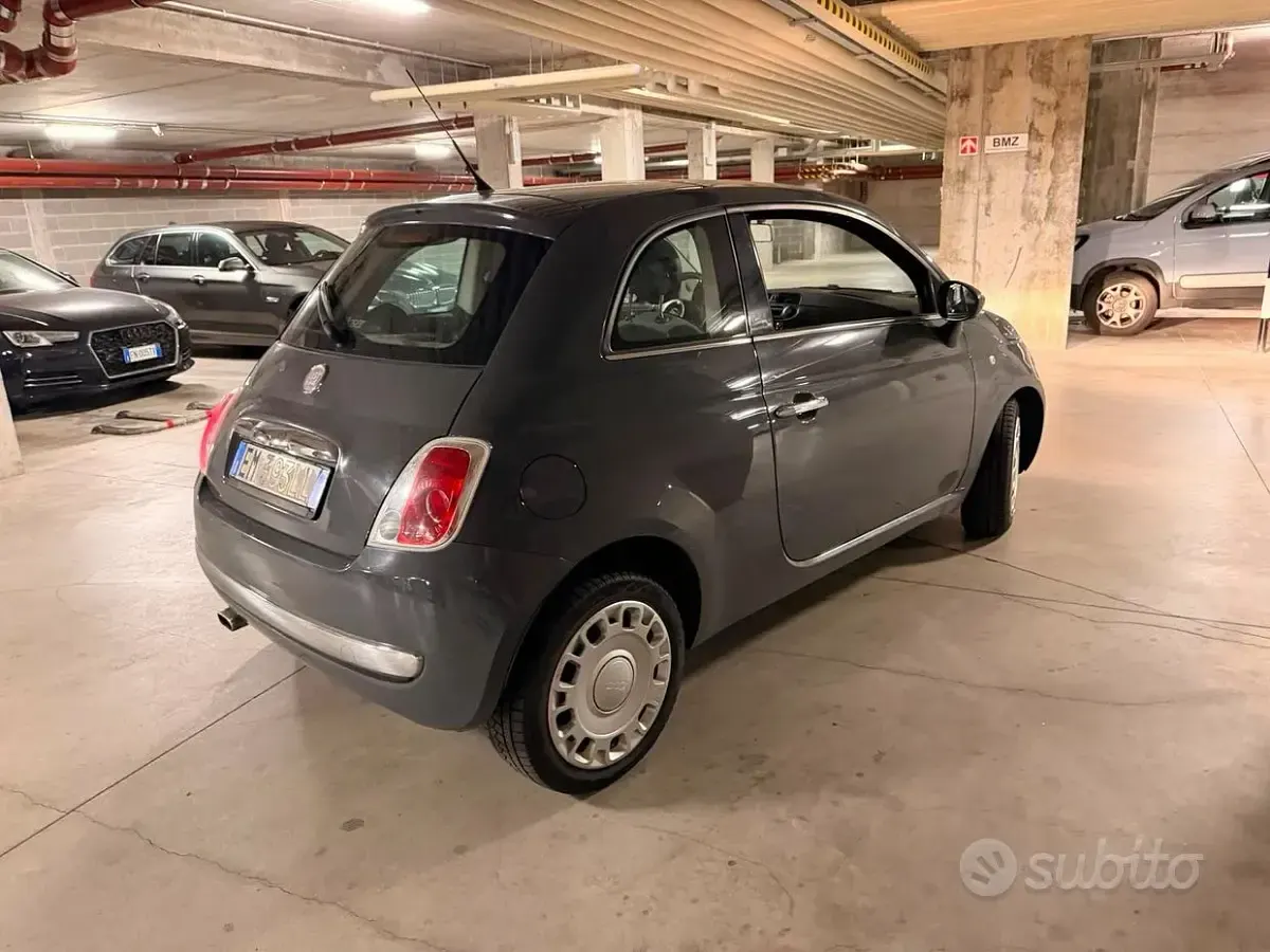 Usata Fiat 500 Lounge 69 CV (50 kW) 2012 Grigio Berlina