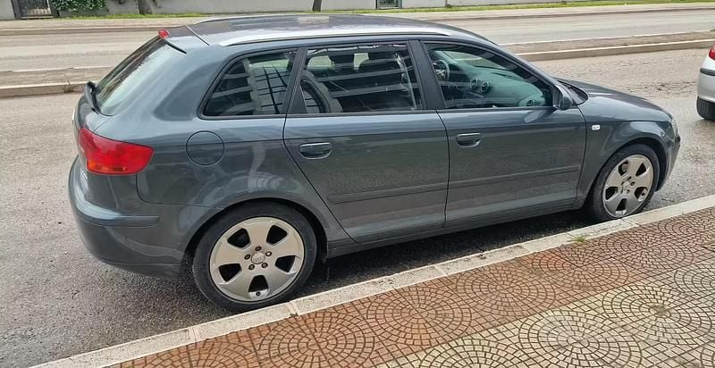 Usata Audi A3 140 CV (102 kW) 2006 Grigio Utilitaria
