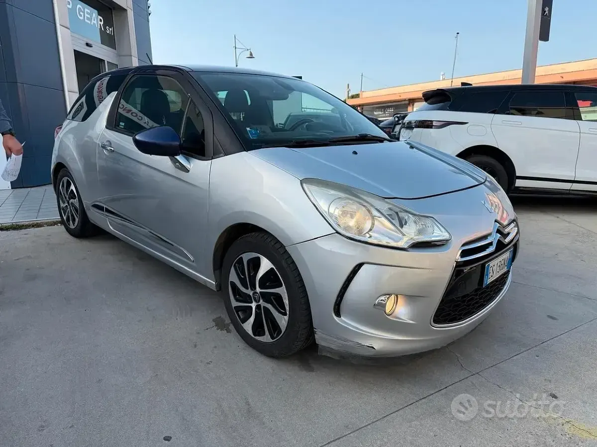 Usata Citroën DS3 92 CV (67 kW) 2013 Grigio Berlina