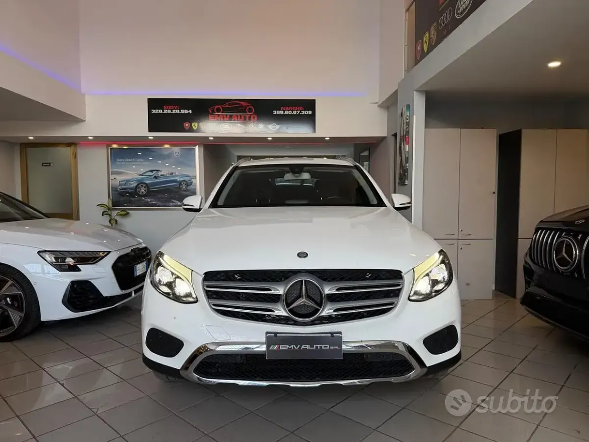 Usata Mercedes GLC220 Executive 170 CV (125 kW) 2016 Bianco SUV