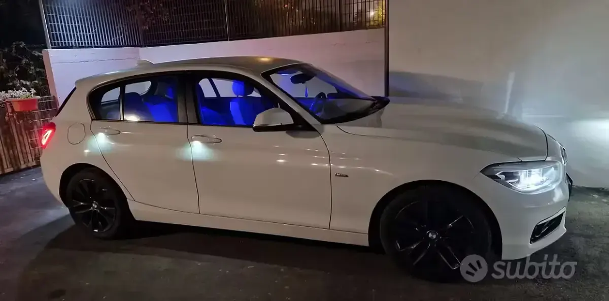 Usata BMW 116 116 CV (85 kW) 2016 Bianco Utilitaria