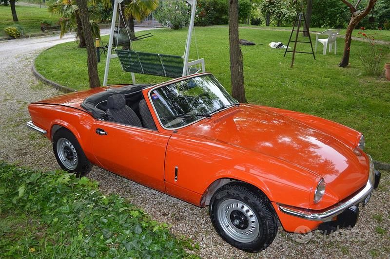 Usata Triumph Spitfire 1970 Rosso Cabrio