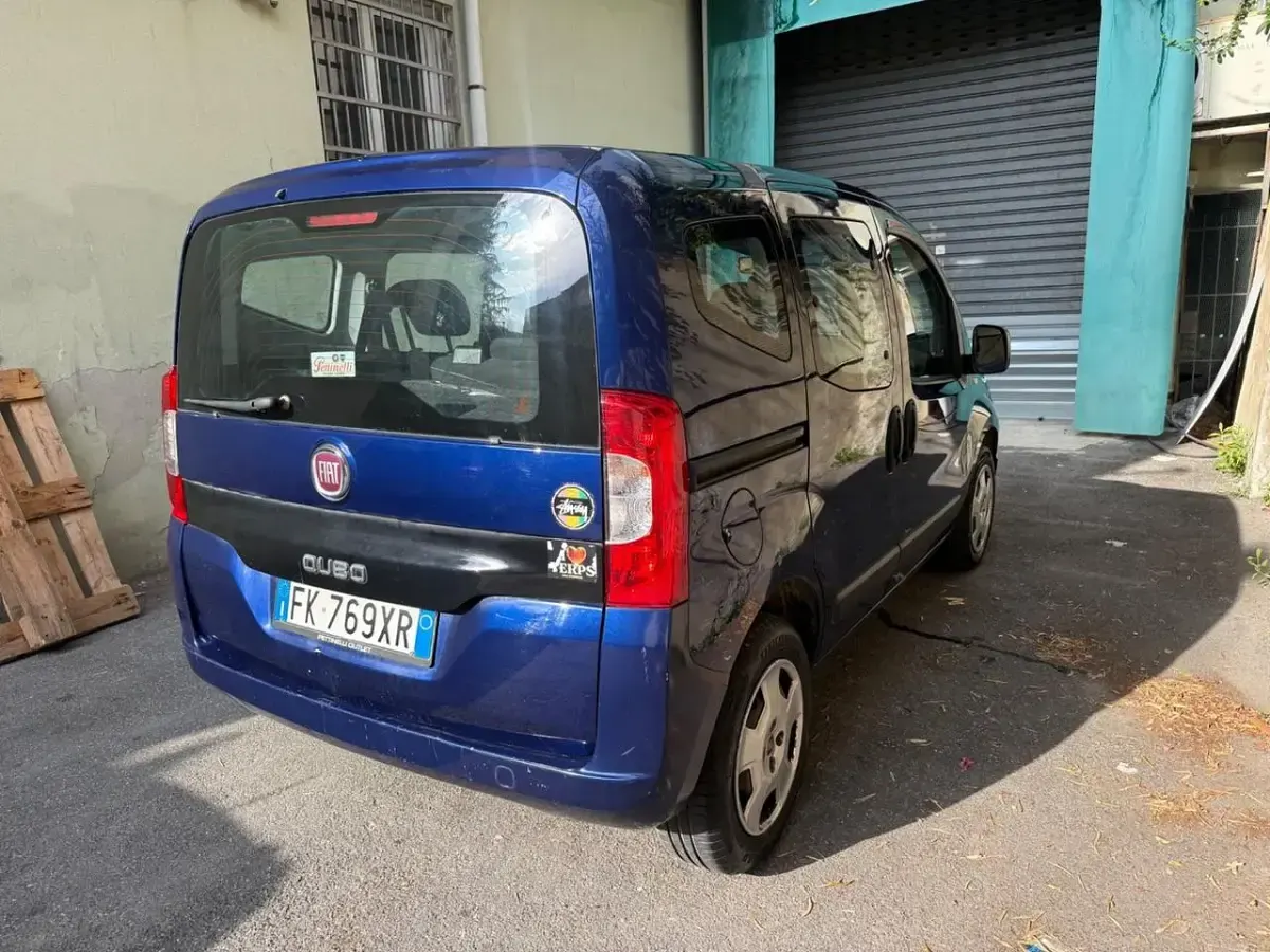 Usata Fiat Qubo Lounge 80 CV (58 kW) 2017 Blu Monovolume
