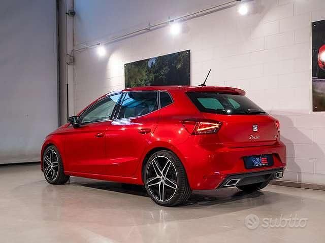 Usata Seat Ibiza FR 80 CV (58 kW) 2022 Rosso Utilitaria