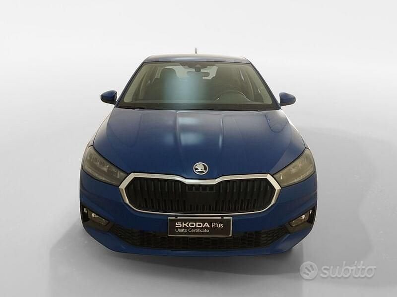 Usata Skoda Fabia Selection 95 CV (69 kW) 2024 Blu Utilitaria