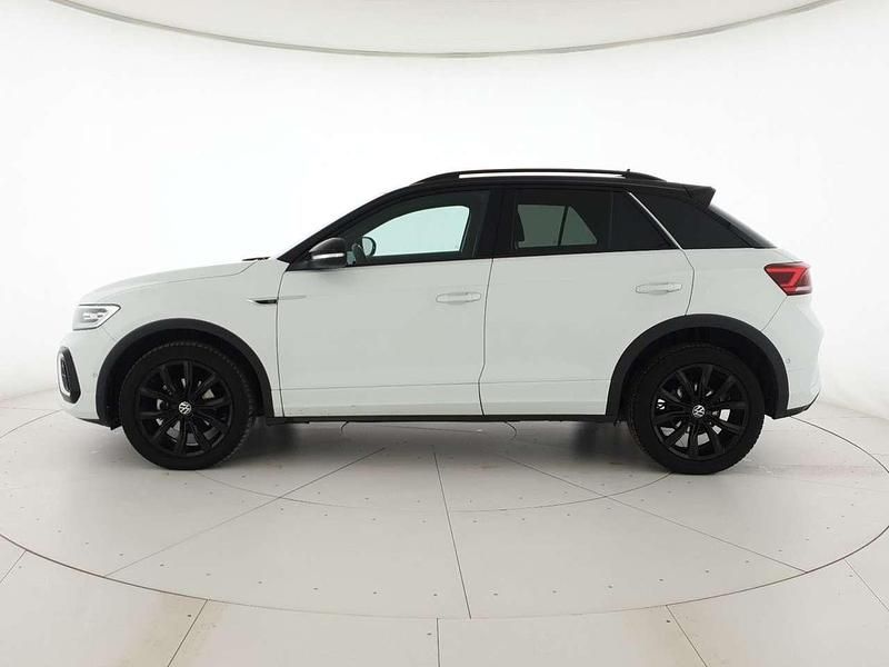 Usata VW T-Roc R-line 110 CV (80 kW) 2022 Pure white nero SUV