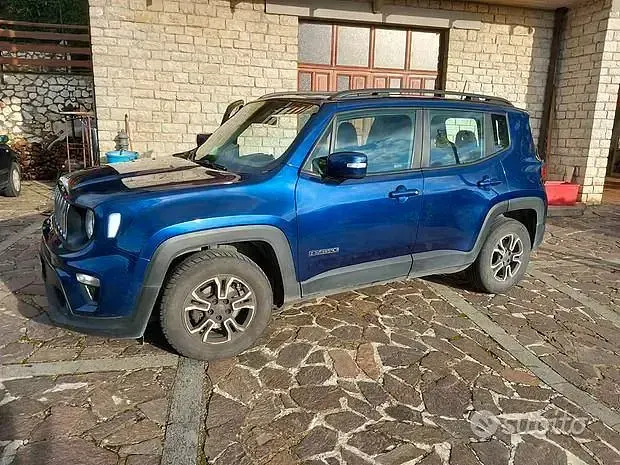 Usata Jeep Renegade Longitude 120 CV (88 kW) 2019 Blu/azzurro SUV