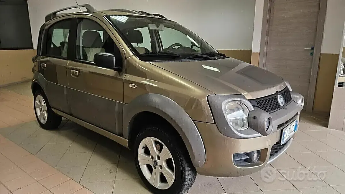 Usata Fiat Panda 4x4 69 CV (50 kW) 2005 Marrone Utilitaria