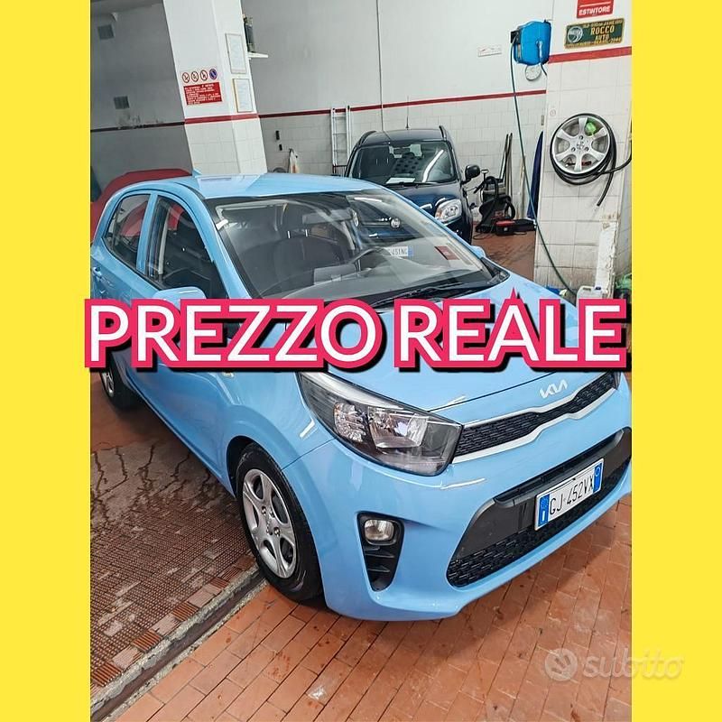 Usata Kia Picanto Comfort 67 CV (49 kW) 2022 Bluazzurro Utilitaria