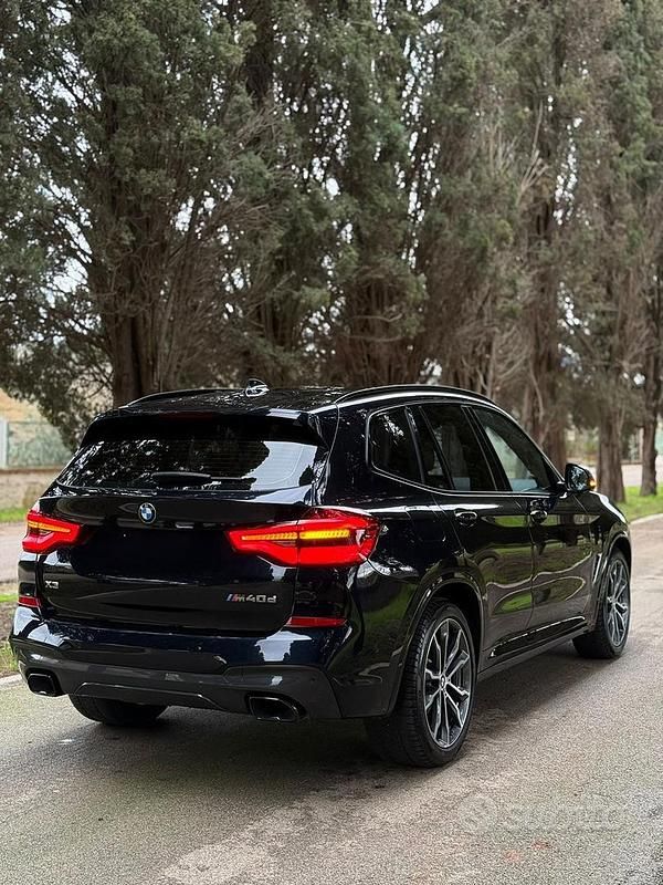 Usata BMW X3 Performance 326 CV (239 kW) 2019 Blu SUV