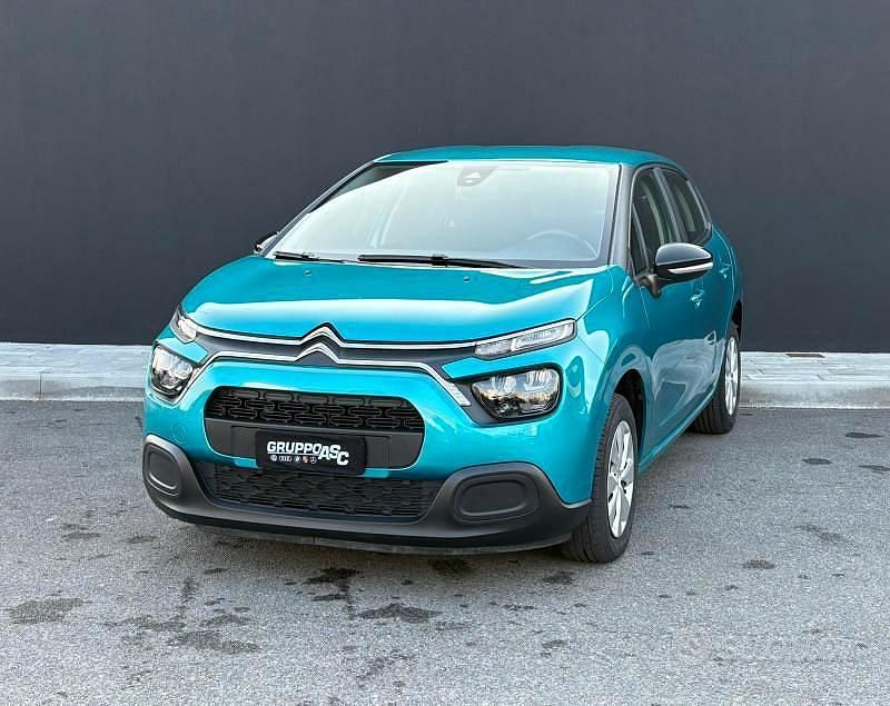 Usata Citroën C3 Feel 83 CV (61 kW) 2021 Blu/azzurro Utilitaria