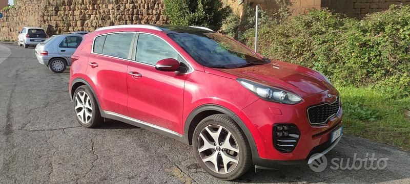 Gebraucht Kia Sportage GT-Line 141 PS (103 kW) 2017 Rot SUV
