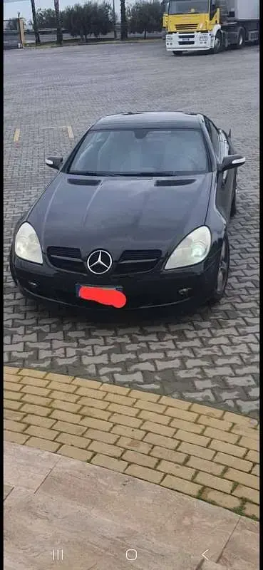 Usata Mercedes SLK200 163 CV (119 kW) 2006 Nero Cabrio
