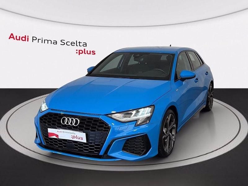 Blu turbo Usata 2021 Audi A3 S-Line Tre volumi | 26.900 € (Buon prezzo) - Immagine 1/4
