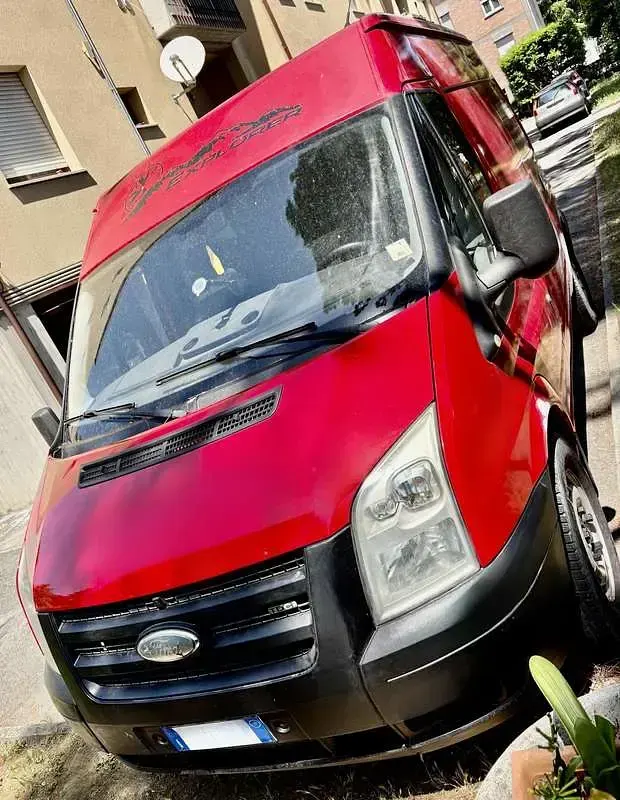 Usata Ford Tourneo 110 CV (80 kW) 2008 Rosso Monovolume