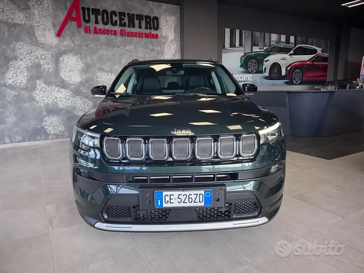 Usata Jeep Compass Limited 131 CV (96 kW) 2021 Verde SUV