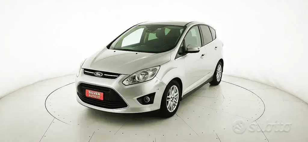 Käytetty Ford C-MAX Titanium 125 HP (91 kW) 2013 Harmaa Tila-auto