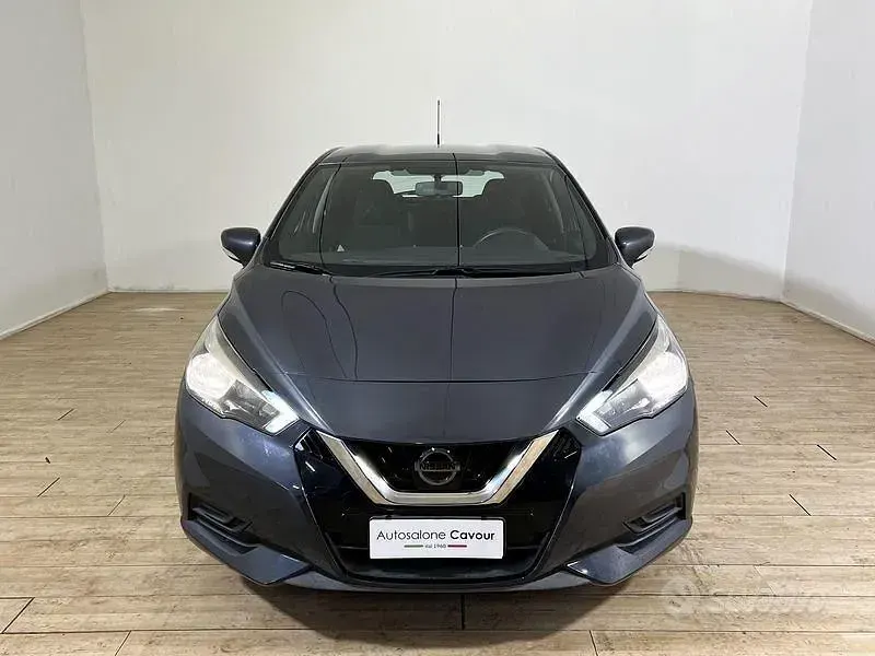 Usata Nissan Micra Acenta 90 CV (66 kW) 2018 Grigio Utilitaria