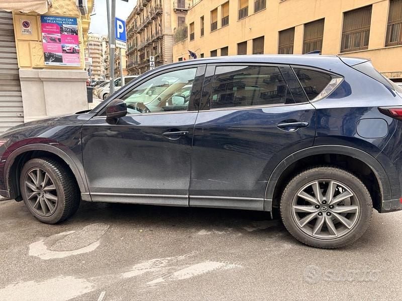 Usata Mazda CX-5 150 CV (110 kW) 2019 Blu SUV