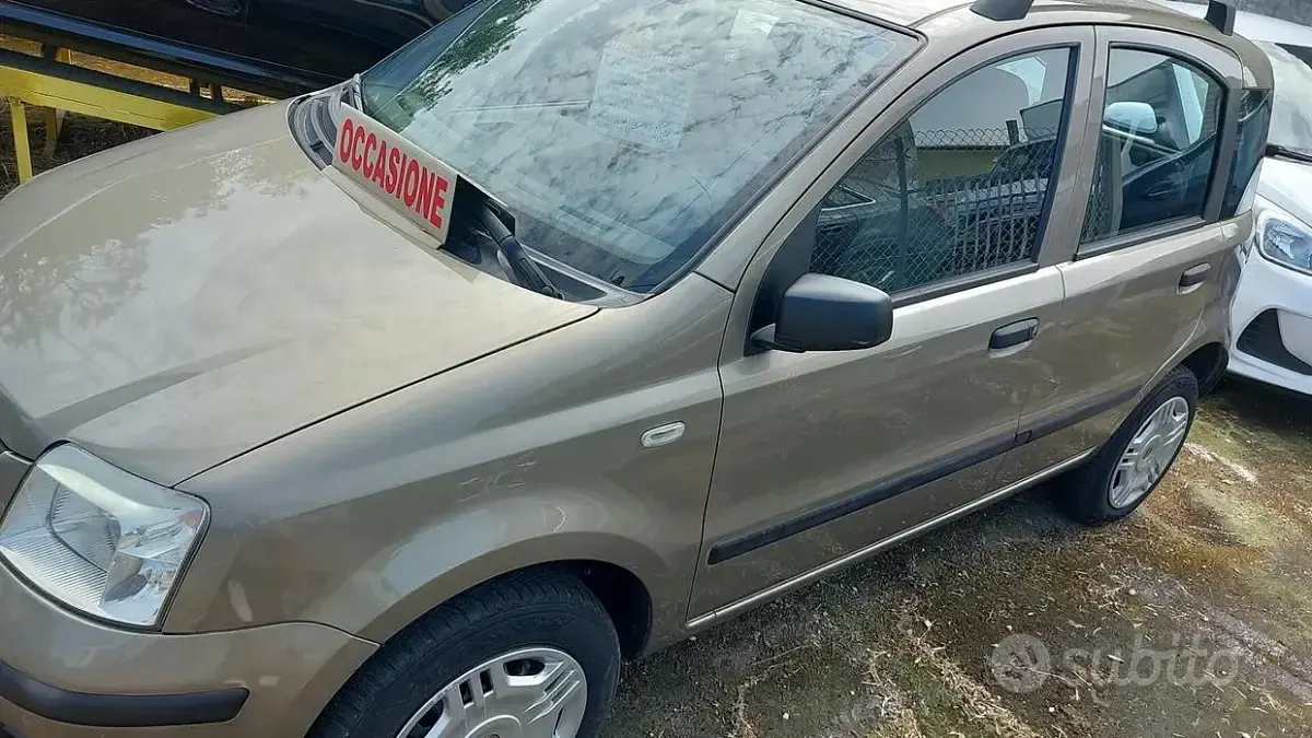 Usata Fiat Panda Climbing 60 CV (44 kW) 2008 Giallo Utilitaria