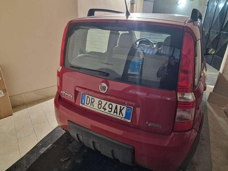 Usata Fiat Panda 4x4 Climbing 60 CV (44 kW) 2008 Rosso Utilitaria