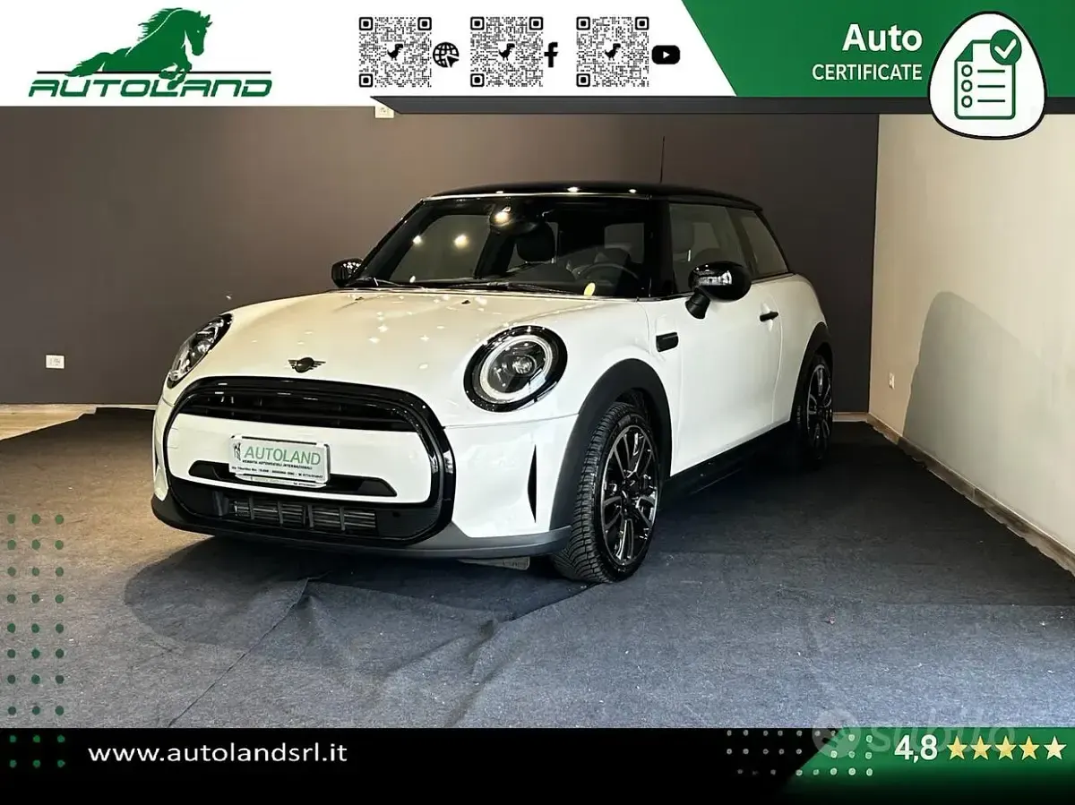Usata Mini Cooper 136 CV (100 kW) 2023 Bianco Utilitaria