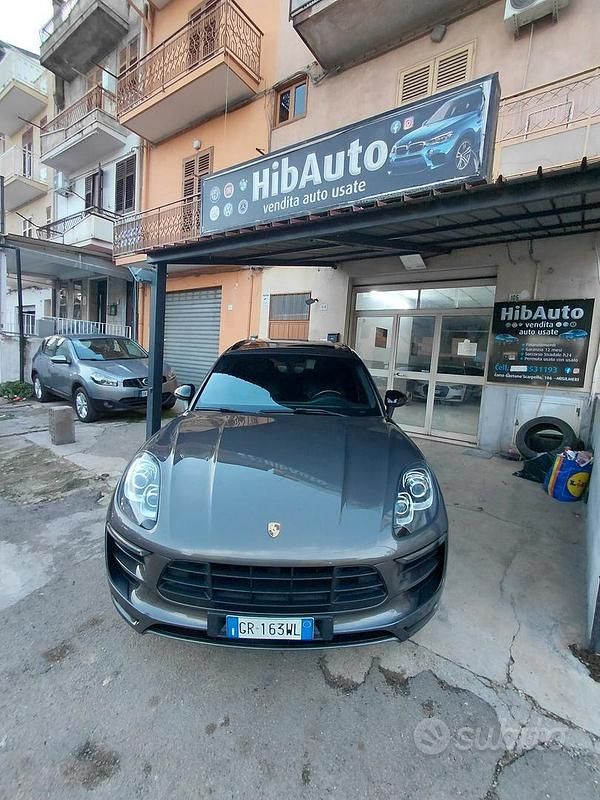 Usata Porsche Macan 250 CV (183 kW) 2015 Grigio SUV
