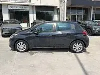 Usata Peugeot 208 Active 68 CV (50 kW) 2018 Nero Utilitaria