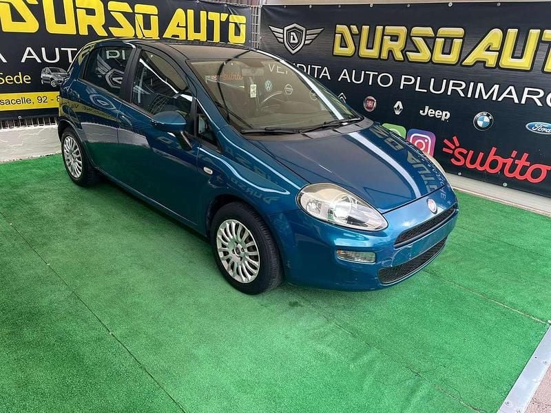 Usata Fiat Punto Evo Dynamic 69 CV (50 kW) 2014 Verde petrolio Utilitaria