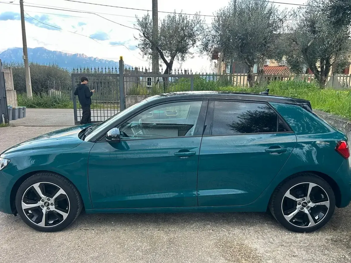 Usata Audi A1 95 CV (69 kW) 2019 Verde SUV
