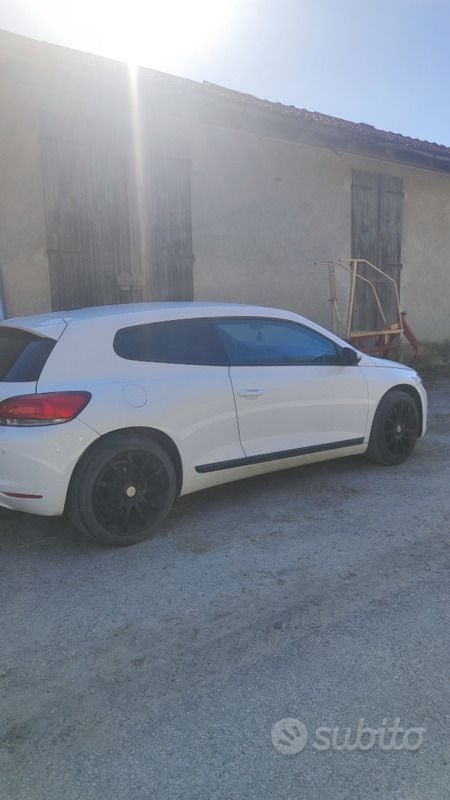 Usata VW Scirocco 200 CV (147 kW) 2008 Bianco Coupé