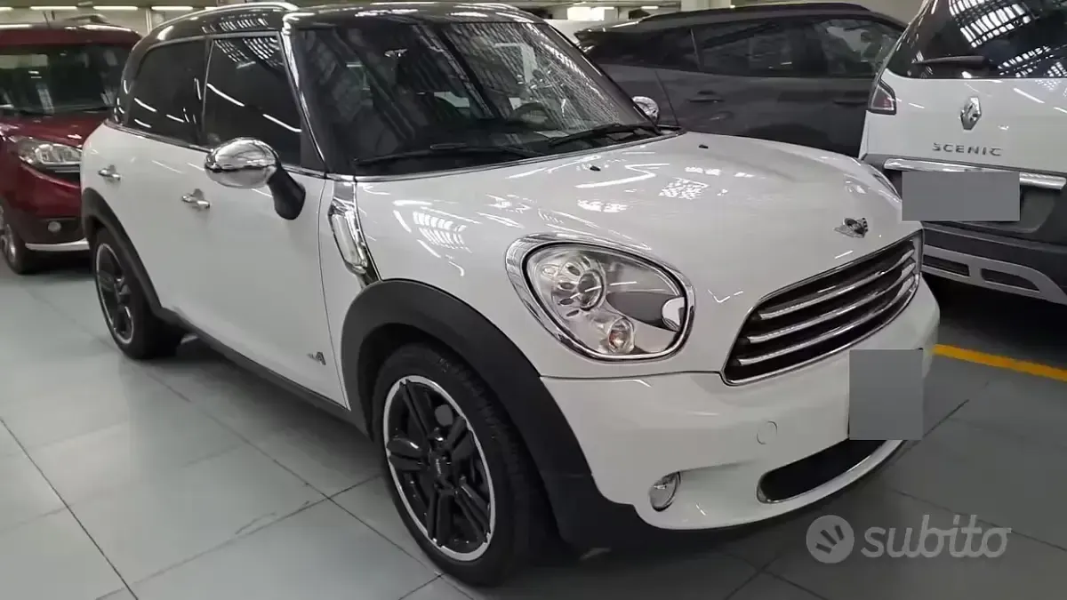 Usata Mini Cooper Countryman 111 CV (81 kW) 2010 Bianco SUV