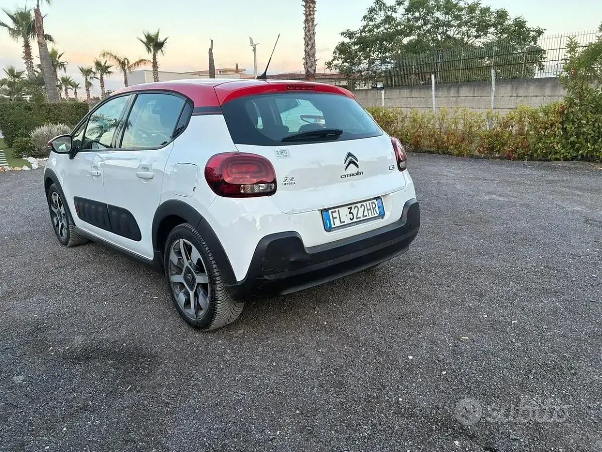 Usata Citroën C3 Feel 110 CV (80 kW) 2018 Bianco Utilitaria