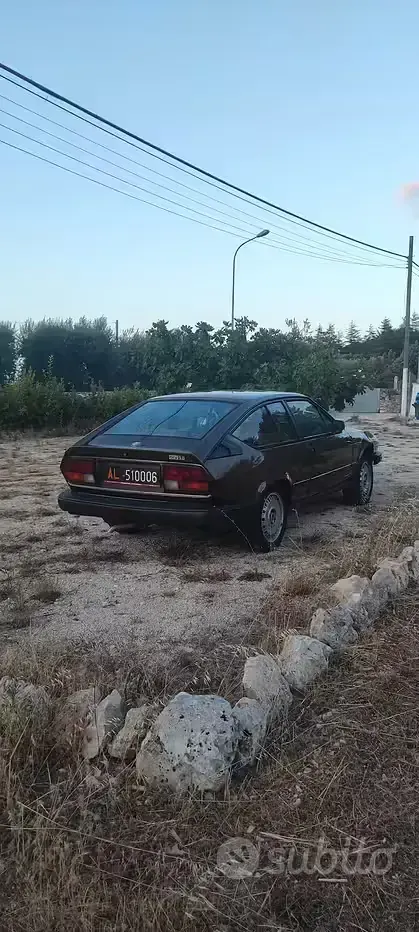 Usata Alfa Romeo Alfetta 130 CV (95 kW) 1984 Marrone Coupé