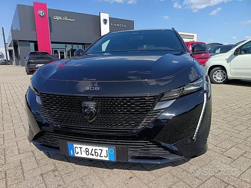 Usata Peugeot 308 GT 131 CV (96 kW) 2024 Nero Berlina