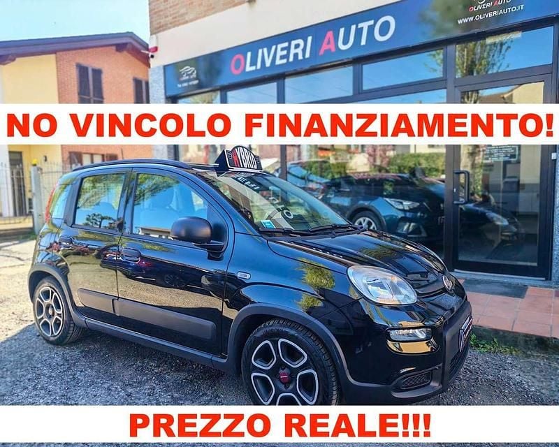 Usata Fiat Panda City Life 69 CV (50 kW) 2022 Nero Utilitaria