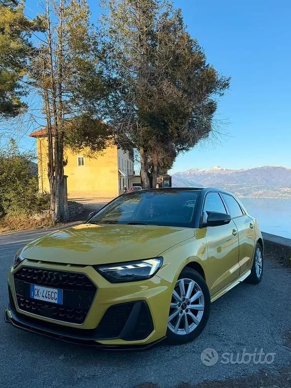 Usata Audi A1 S-Line 110 CV (80 kW) 2023 Giallo SUV