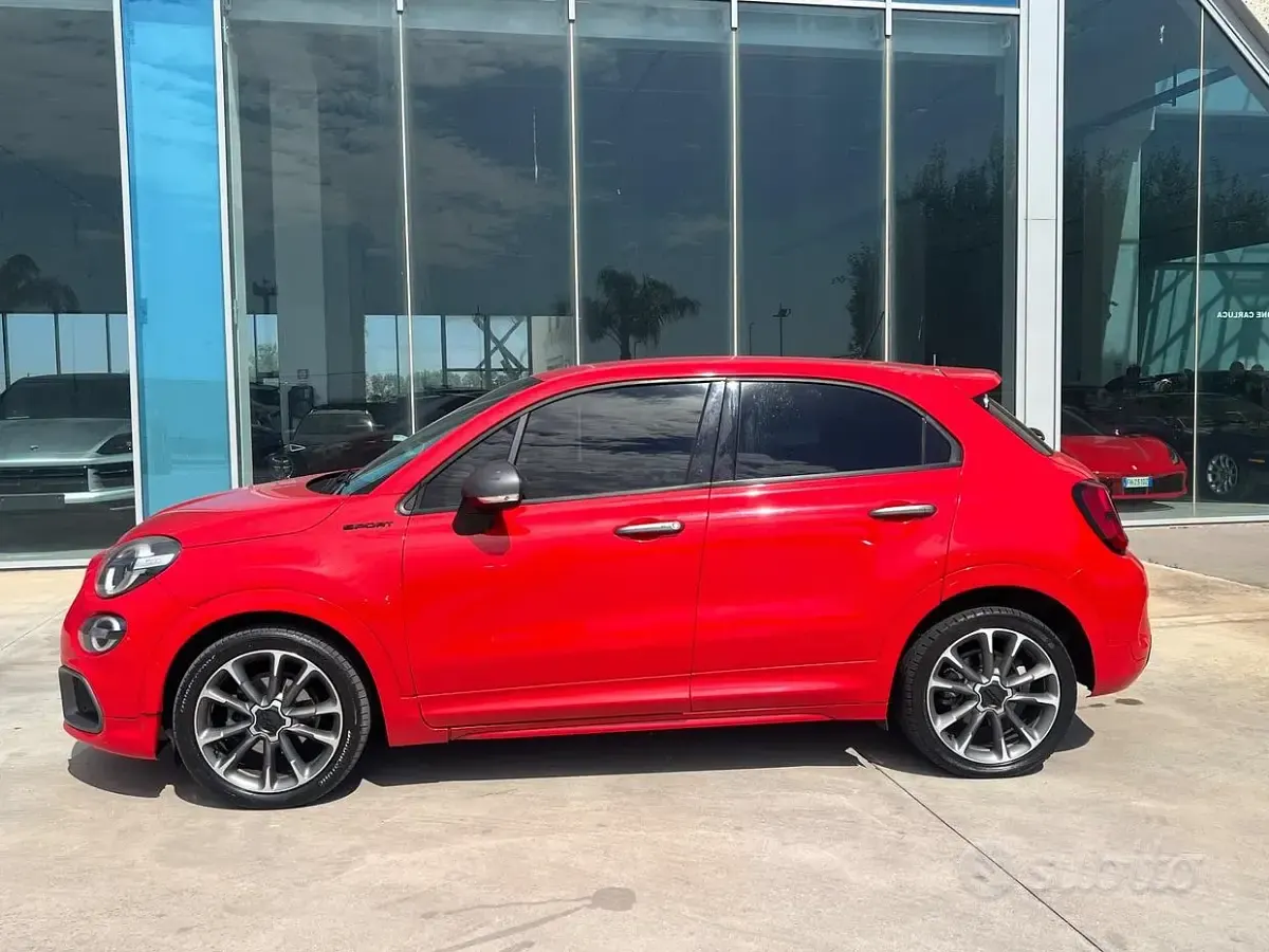 Usata Fiat 500X Sport 120 CV (88 kW) 2020 Rosso SUV