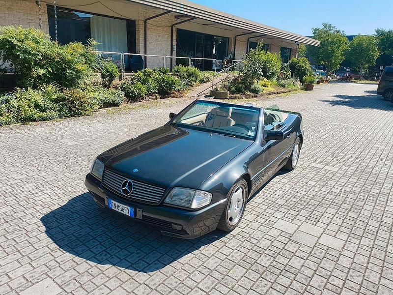Usata Mercedes SL320 231 CV (169 kW) 1993 Blu Cabrio
