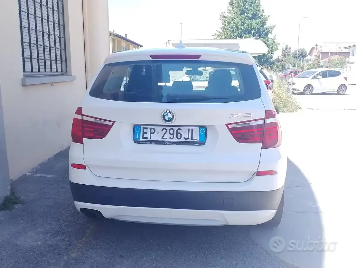 Usata BMW X3 184 CV (135 kW) 2012 Bianco SUV