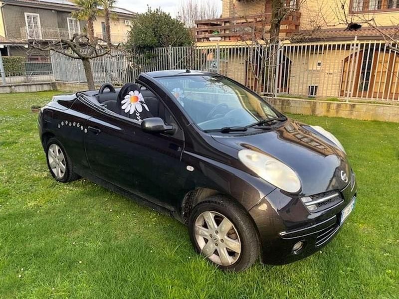 Usata Nissan Micra 88 CV (64 kW) 2006 Nero Cabrio