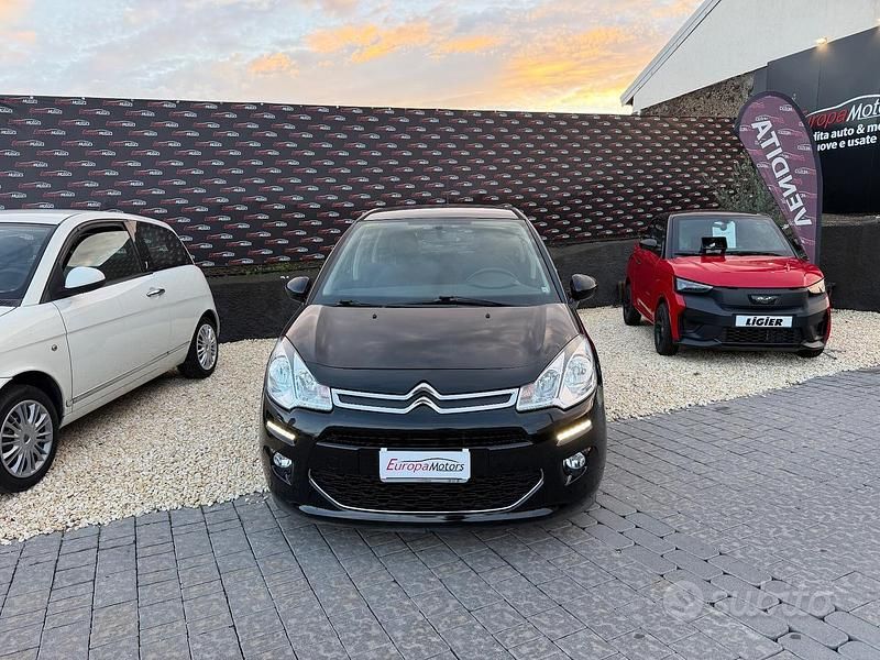 Usata Citroën C3 Exclusive 82 CV (60 kW) 2016 Nero Berlina