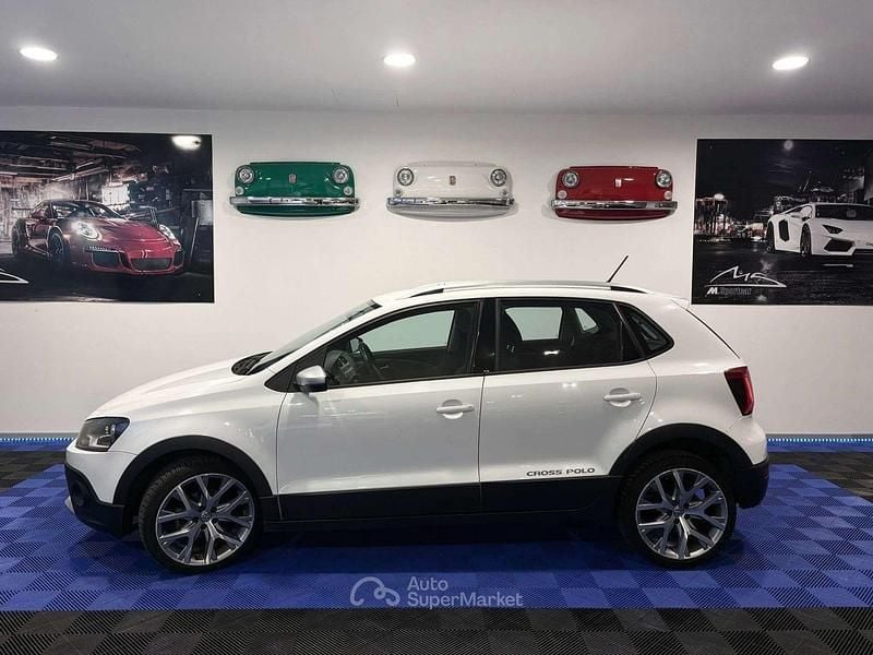 Usata VW Polo Cross 90 CV (66 kW) 2016 Bianco Utilitaria