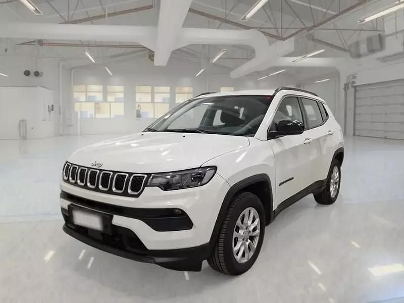 Bianco Usata 2021 Jeep Compass SUV | 17.450 € (Buon prezzo) - Immagine 1/4